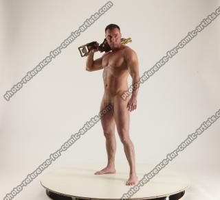 MICHAEL NAKED SOLDIER WITH GUN 2